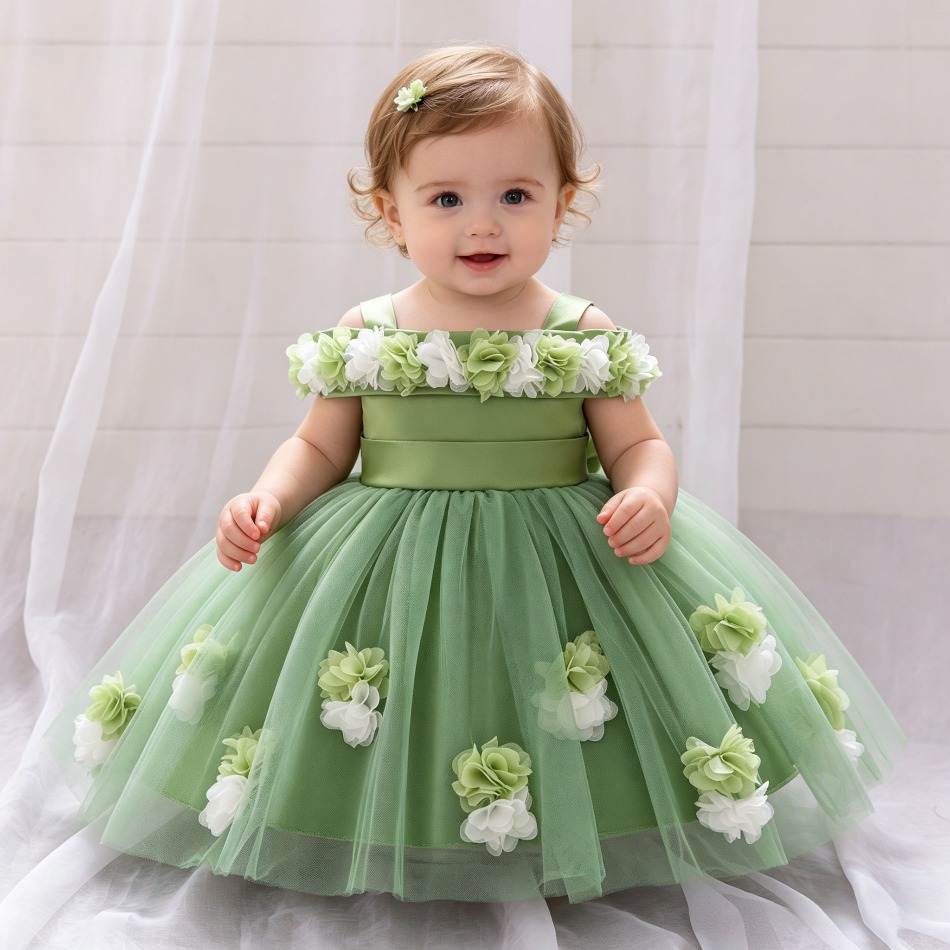 Baby Clothing Dresser - Nuevo Vestido de Princesa para Bebé