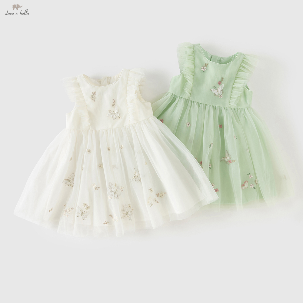 Baby Clothing Dresser - Vestido de Princesa de Encaje Bordado