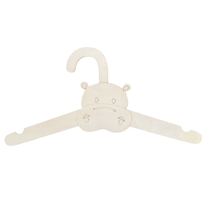 Baby Clothing Hanging Rack - ABJI-20PCS Bonitos Percheros de Madera para