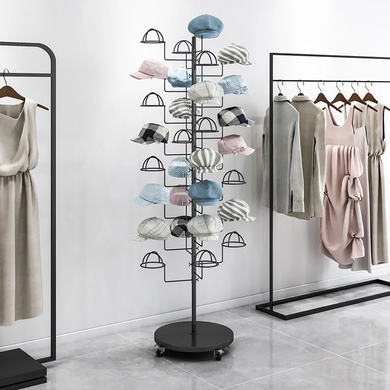 Baby Clothing Hanging Rack - Expositor de sombreros de suelo a
