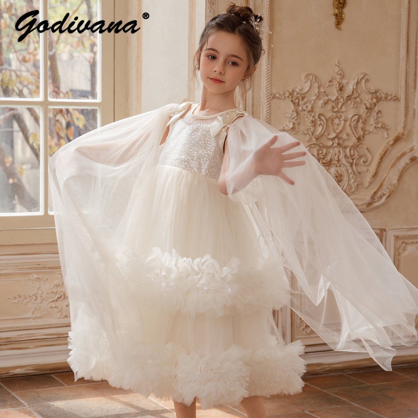Vestido de Fiesta de Tul Blanc - Baby Clothing High End reseña y precio